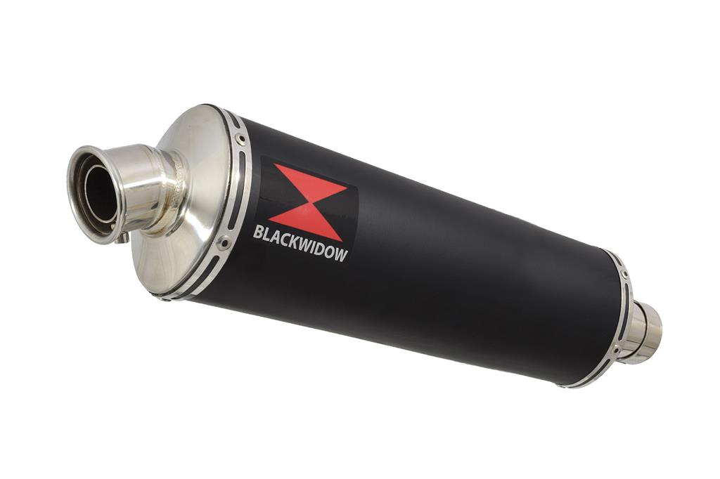 BLACK WIDOW ウレタン BLACK WIDOW CARBON FIBRE EXHAUST SILENCER END CAN 200MM SLIP